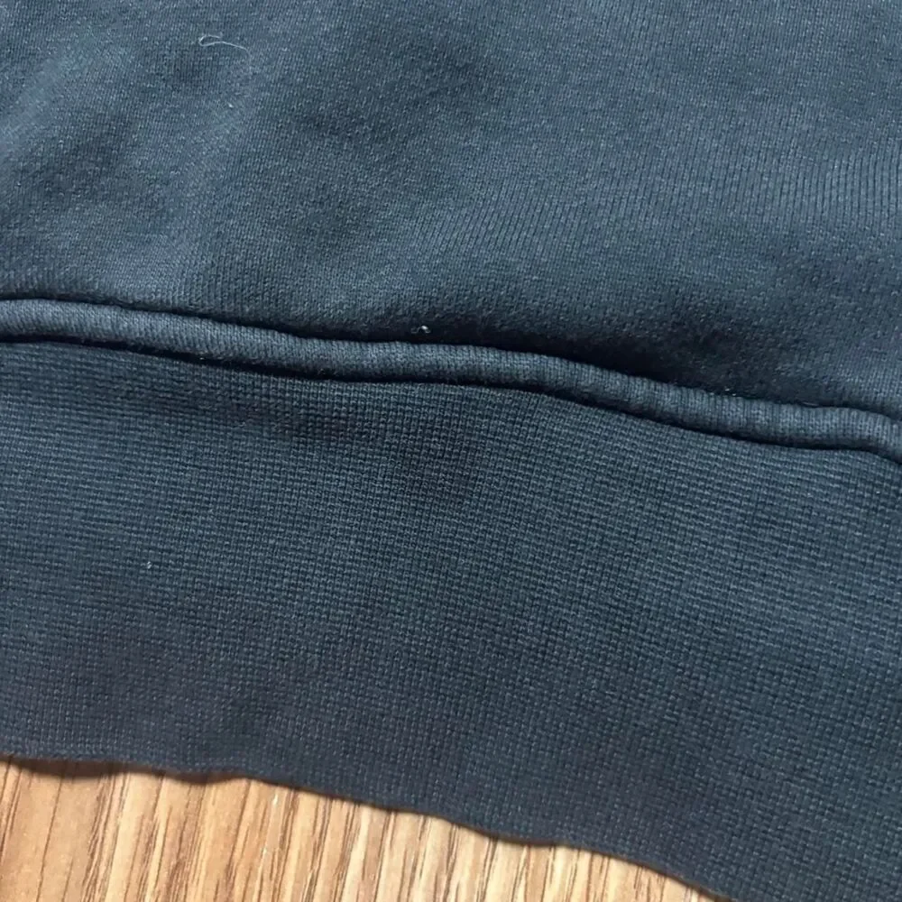 Jordan Men's Black and Green Hoodie